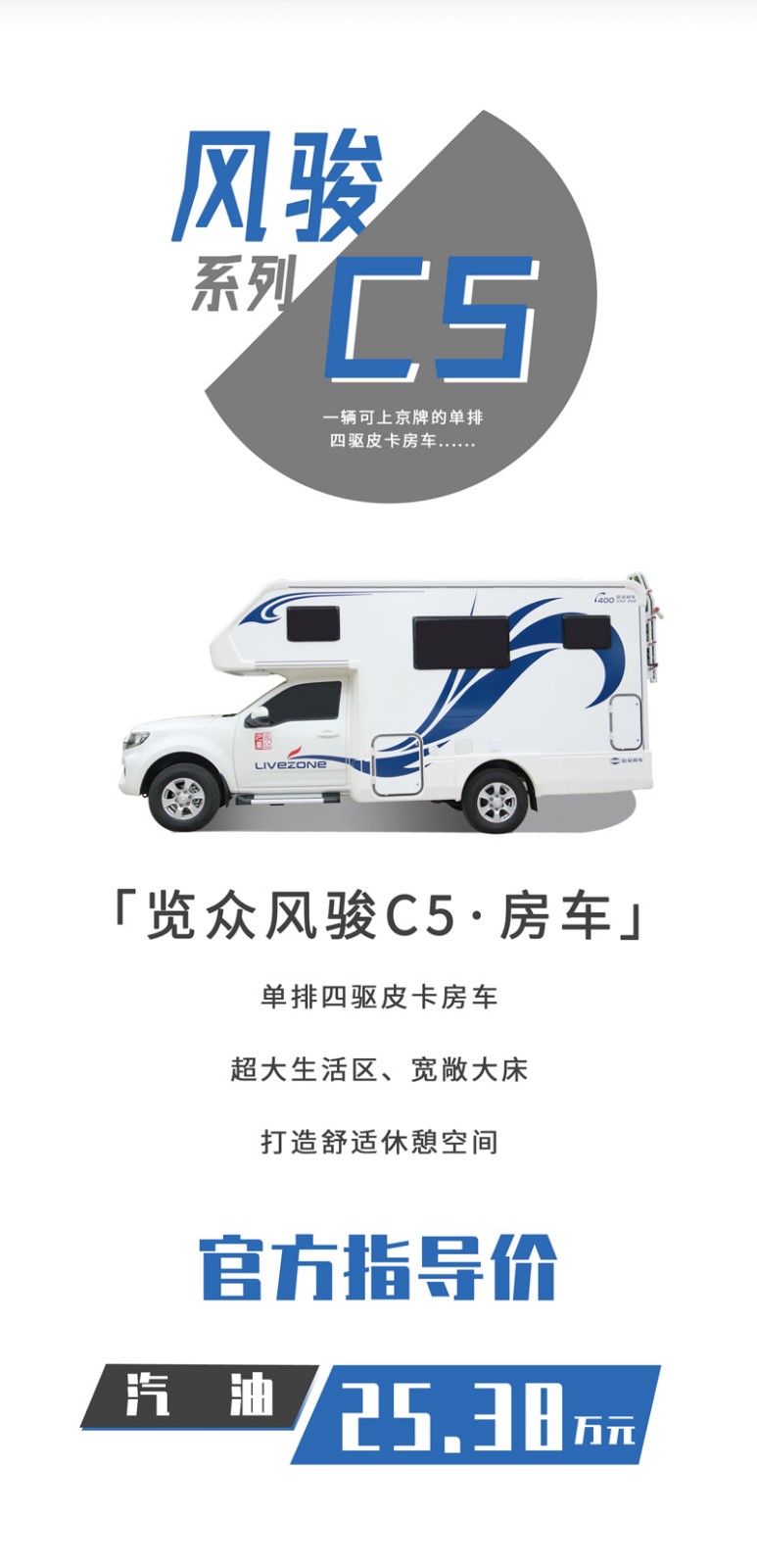 這樣的汽油四驅(qū)房車，還能上京牌